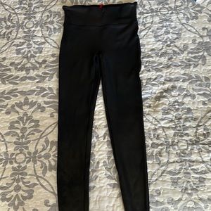 Spanx faux leather leggings